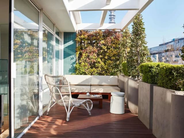 倫敦桑德森飯店-套房, 露台-3