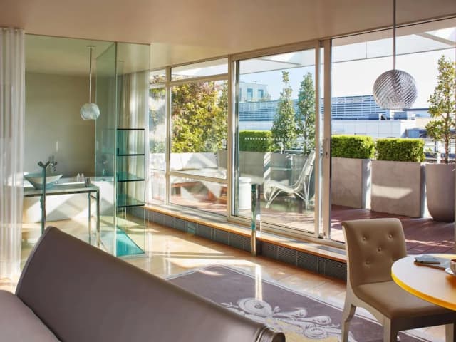 倫敦桑德森飯店-套房, 露台-4