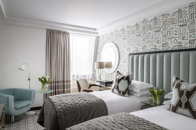 The Marylebone Hotel-Classic Twin Room, 2 Twin Beds-1