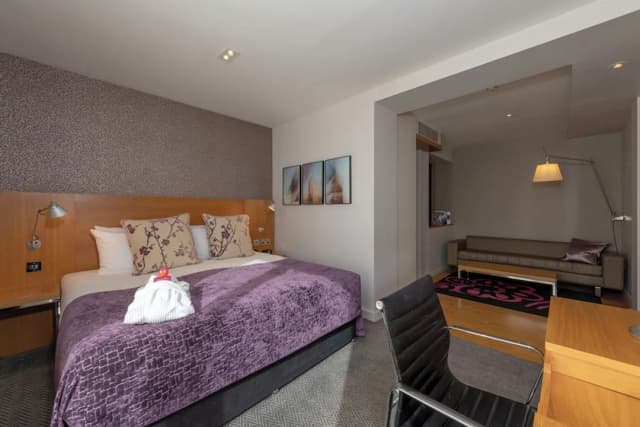 阿佩克斯頂點寺苑飯店-標準客房, 1 張特大雙人床, 陽台-7