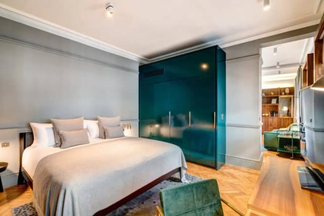 阿佩克斯頂點寺苑飯店-Signature Suite, 1 King Bed, Fireplace with Club Lounge Access-4