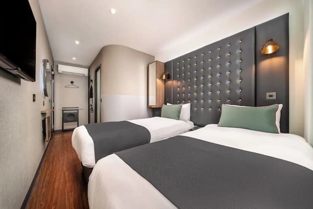 포인트 A 호텔 - 웨스트민스터, 런던-트윈룸-1