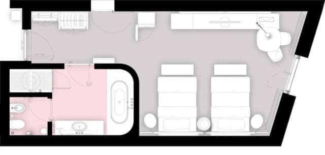 ブルガリ ホテル ロンドン-エグゼクティブ ルーム クイーンベッド 2 台-4