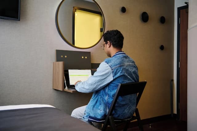 倫敦利物浦街 A 點飯店-雙床房-7