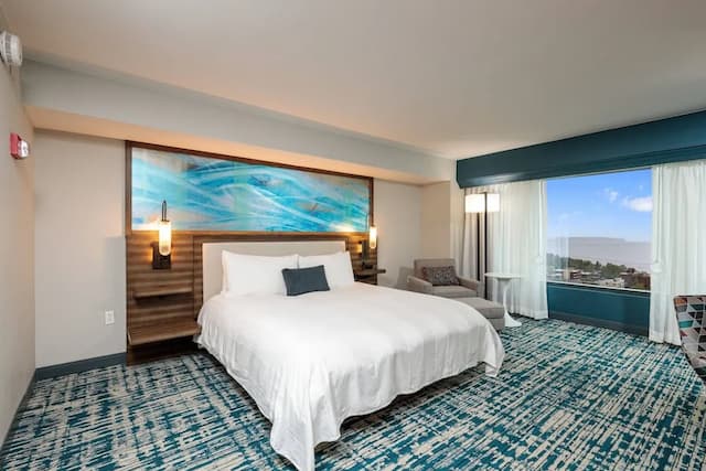 マリオット アンカレッジ ダウンタウン-ルーム キングベッド 1 台-4