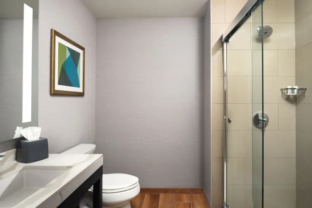 洛杉磯國際機場世紀大道凱悅嘉寓酒店-Guest Room, 客房, 1 張特大雙人床-5