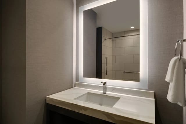 洛杉磯國際機場世紀大道凱悅嘉寓酒店-Guest Room, 客房, 1 張特大雙人床-4