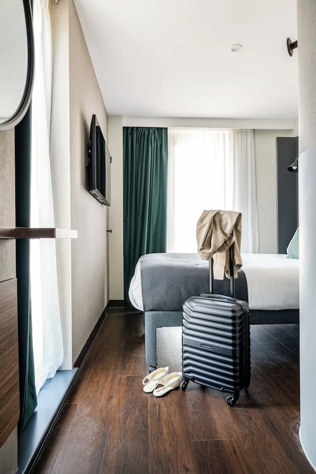 倫敦國王十字 A 點飯店 – 聖潘克拉斯-雙人房-10