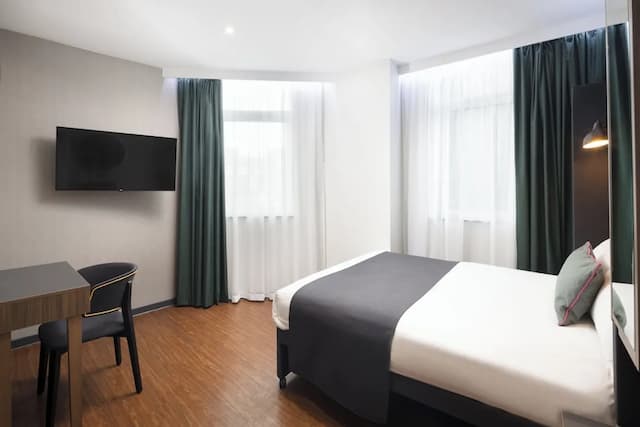 倫敦國王十字 A 點飯店 – 聖潘克拉斯-雙人房, 無障礙-3