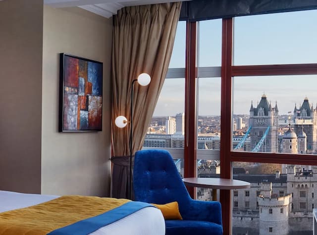 倫敦市萊昂納多皇家飯店 - 倫敦塔-Executive King Room with a View-3