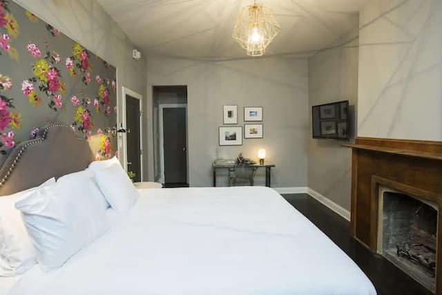 Wicker Park Inn-客房, 1 张特大床 (Hoyne)-3