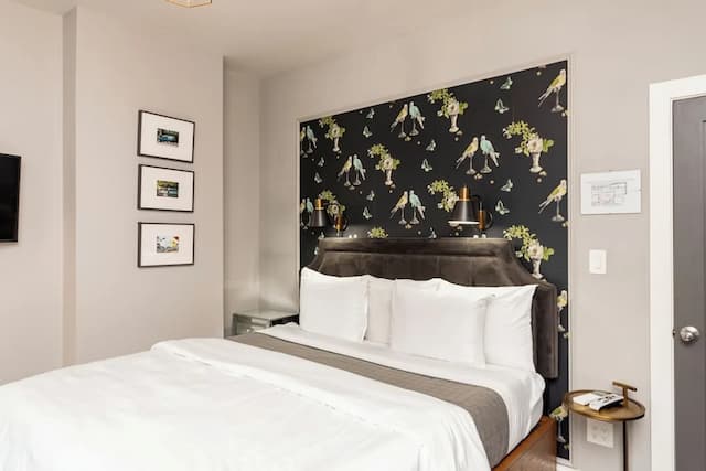 Wicker Park Inn-客房, 1 张特大床-5