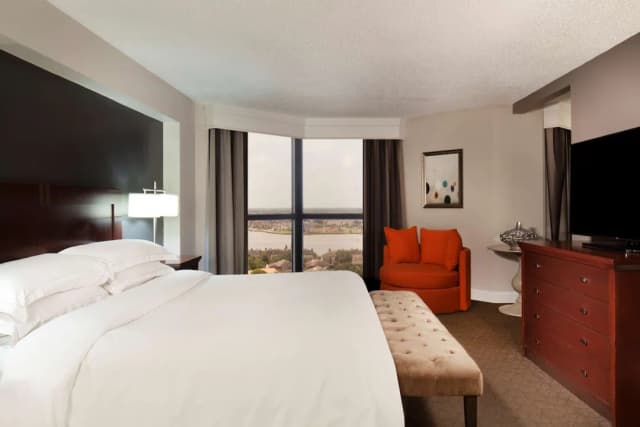 힐튼 휴스턴 나사 클리어 레이크-스위트, 침실 1개, 발코니, 수영장 전망-2