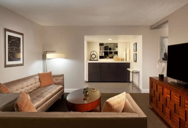 힐튼 휴스턴 나사 클리어 레이크-스위트, 침실 1개, 발코니, 수영장 전망-3