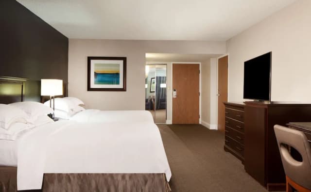 Hilton Houston NASA Clear Lake-Deluxe Room, 2 Double Beds-3