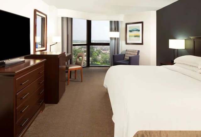 힐튼 휴스턴 나사 클리어 레이크-룸, 킹사이즈침대 1개, 호수 전망-5