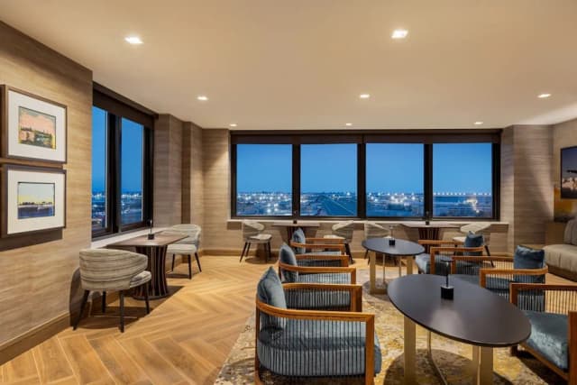 Marriott New York JFK Airport-俱樂部客房, 2 張加大雙人床 (M Club Level)-11