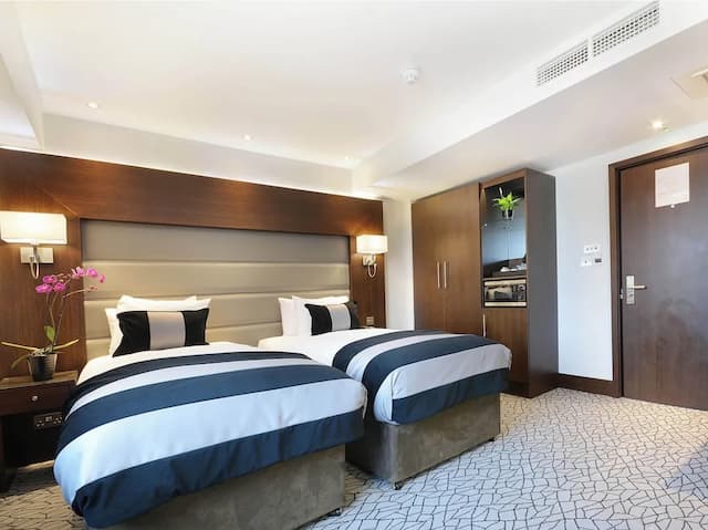 帕丁頓廣場公園大飯店-俱樂部雙床房-2