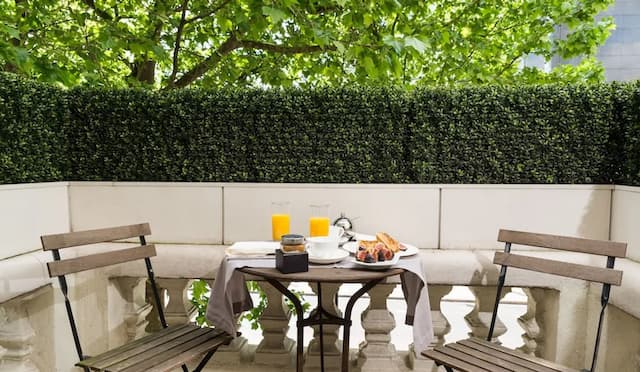 傲途格精選森雅酒店-豪華客房, 1 張特大雙人床, 露台-2