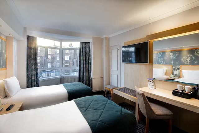 Bedford Hotel-雙床房, 花園景-2