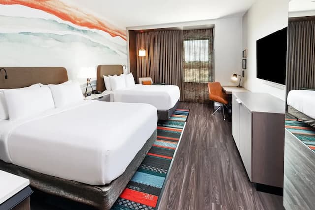 ホテル インディゴ スプリング - ウッドランズ エリア by IHG-スタンダード ルーム クイーンベッド 2 台 バリアフリー (Communications)-1