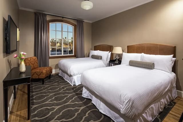 ホテル ノルマンディー-ルーム ダブルベッド 2 台-2