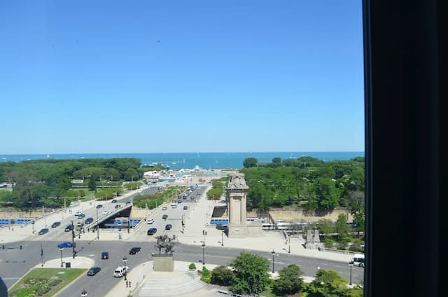 Congress Plaza Hotel-标准套房, 1 张特大床, 湖景, 湖畔-2