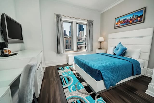 Congress Plaza Hotel-标准房, 1 张大床-1