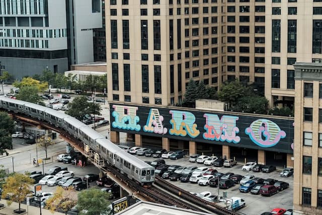 Congress Plaza Hotel-小型套房, 城市景观-4