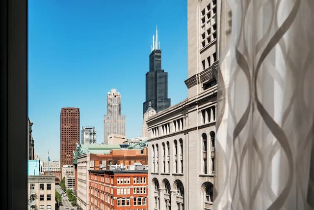 Congress Plaza Hotel-小型套房, 城市景观-11