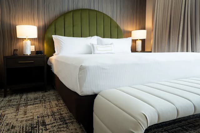 SpringHill Suites by Marriott Chicago Chinatown = 芝加哥中國城萬豪春丘套房飯店-單人房, 1 張特大雙人床, 城市景觀 (View)-2