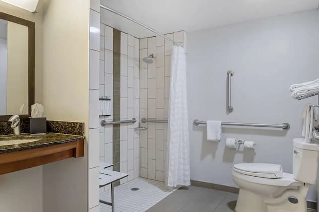 ハイアット プレイス ヒューストン ノース-ルーム キングベッド 1 台 バリアフリー (Shower)-8