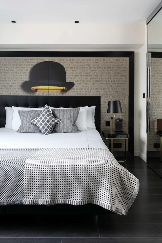 Holmes Hotel London-华丽客房, 1 张双人床-1