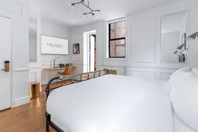 紐約市豪華生活飯店-豪華客房, 1 張特大雙人床-5