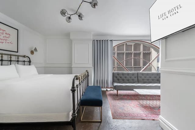 紐約市豪華生活飯店-豪華客房, 多張床-8