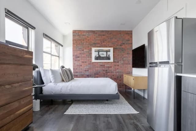 西雅圖市中心溫德姆公寓-公寓, 1 張加大雙人床, 非吸煙房 (Studio)-2