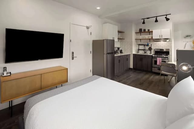 西雅圖市中心溫德姆公寓-公寓, 1 張加大雙人床, 非吸煙房 (Studio, Bay View)-8