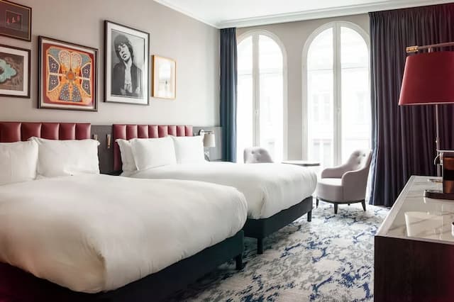 The Trafalgar St. James London, Curio Collection by Hilton-Room, 2 Queen Beds (Nelson)-4