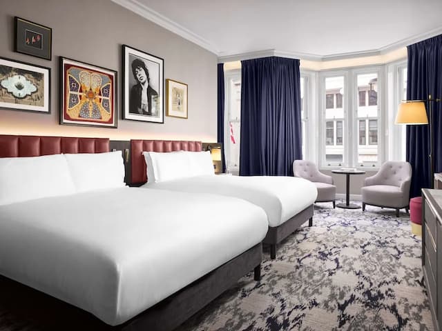 The Trafalgar St. James London, Curio Collection by Hilton-Room, 2 Queen Beds (Nelson)-1