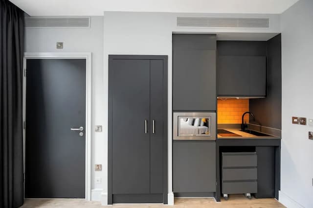 倫敦格林威治高路住宿城市服務式住宅-開放式客房 (for 2 people)-8