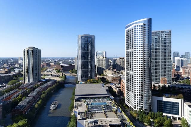 芝加哥市中心 voco IHG 旗下酒店-頂級客房, 1 張特大雙人床 (Chicago Skyline View)-1