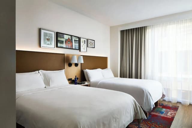 호텔 인디고 NYC 파이낸셜 디스트릭트 바이 IHG-스탠다드룸, 퀸사이즈침대 2개-4