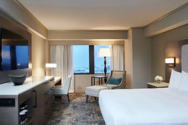 安克拉治希爾頓飯店-客房, 1 張特大雙人床, 非吸煙房-1