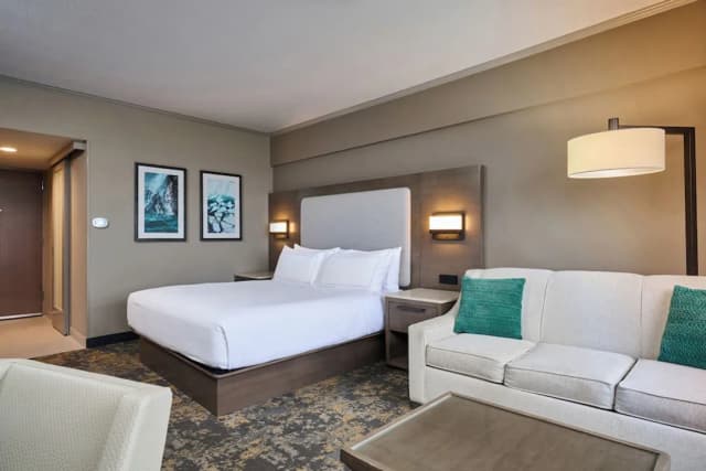 安克拉治希爾頓飯店-豪華客房, 1 張特大雙人床-5