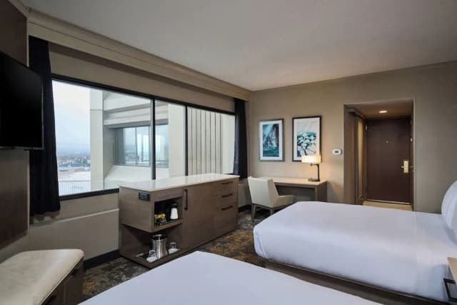 安克拉治希爾頓飯店-豪華客房, 2 張標準雙人床-6