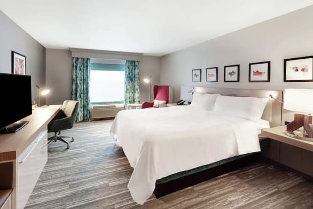 芝加哥北岸/埃文斯頓希爾頓花園飯店-客房, 1 張特大雙人床, 無障礙, 非吸煙房-4