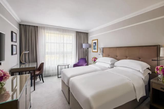 ハイアット リージェンシー ロンドン、ザ チャーチル-ルーム シングルベッド 2 台 クラブラウンジ利用可-1