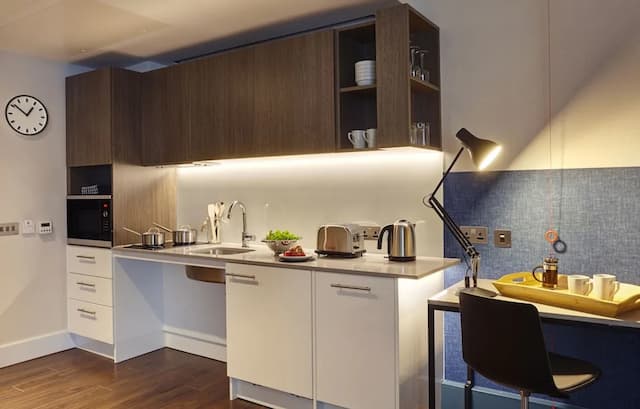 倫敦佛賀駐橋套房公寓酒店 (IHG 旗下酒店)-套房, 1 間臥室, 廚房-9