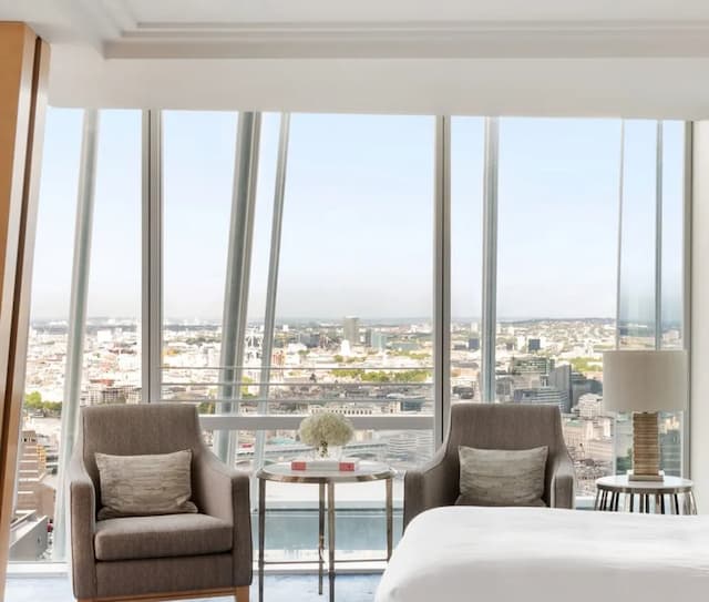 倫敦香格里拉-尊貴客房, 2 張單人床, 城市景-3