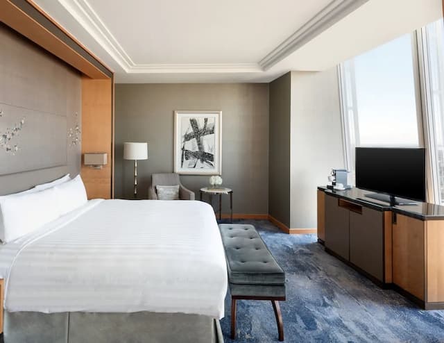 倫敦香格里拉-高級客房, 1 張特大雙人床 (Shard)-2